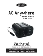 Belkin AC Anywhere F5C400u140W User Manual предпросмотр