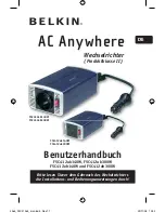 Preview for 21 page of Belkin AC ANYWHERE User Manual