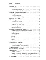 Preview for 2 page of Belkin ADSL Modem with Wireless-G Router F5D7632UK4 User Manual