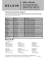 Preview for 324 page of Belkin ADSL Modem User Manual