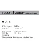 Предварительный просмотр 392 страницы Belkin BLUETOOTH USB ADAPER Manual