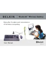 Предварительный просмотр 1 страницы Belkin Bluetooth Wireless Desktop User Manual