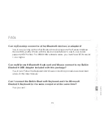 Предварительный просмотр 37 страницы Belkin Bluetooth Wireless Desktop User Manual