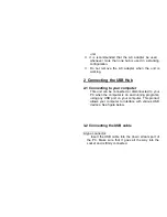 Preview for 7 page of Belkin BUS STATION F5U100 User Manual