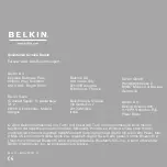 Предварительный просмотр 60 страницы Belkin COMFORT MOUSE Quick Installation Manual