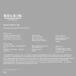 Предварительный просмотр 90 страницы Belkin COMFORT MOUSE Quick Installation Manual