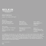 Предварительный просмотр 210 страницы Belkin COMFORT MOUSE Quick Installation Manual