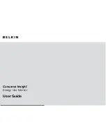 Belkin Conserve Insight User Manual предпросмотр