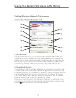 Предварительный просмотр 18 страницы Belkin DESKTOP CARD F5D7001 User Manual