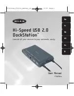 Предварительный просмотр 1 страницы Belkin DockStation F5U216ea User Manual