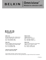 Предварительный просмотр 42 страницы Belkin F1D084 - annexe 1 User Manual