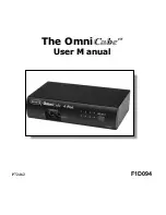 Belkin F1D094 - OmniCube 4 Port KVM Switch User Manual предпросмотр