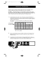 Предварительный просмотр 6 страницы Belkin F1D102 - OmniView SE 2 Port KVM Switch User Manual