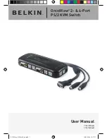 Предварительный просмотр 1 страницы Belkin F1D104PeaB User Manual