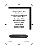 Belkin F1D108-OSD - OmniView Pro KVM Switch User Manual preview