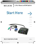 Предварительный просмотр 1 страницы Belkin F1D201u Quick Installation Manual