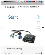 Предварительный просмотр 17 страницы Belkin F1D201u Quick Installation Manual