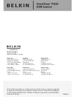 Предварительный просмотр 44 страницы Belkin F1DA104Qea User Manual