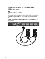 Preview for 20 page of Belkin F1DA104Z - OmniView PRO3 USB User Manual