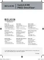 Предварительный просмотр 16 страницы Belkin F1DA104Zea, F1DA108Zea, F1DA116Zea Quick Installation Manual