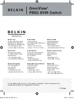 Предварительный просмотр 24 страницы Belkin F1DA104Zea, F1DA108Zea, F1DA116Zea Quick Installation Manual