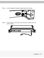 Preview for 6 page of Belkin F1DC100S - 15" LCD Rack Console Installation Manual