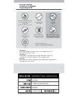 Preview for 1 page of Belkin F1DC101H Quick Installation Manual