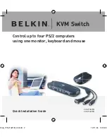 Предварительный просмотр 1 страницы Belkin F1DJ104P-B Quick Installation Manual