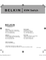 Предварительный просмотр 5 страницы Belkin F1DJ104P-B Quick Installation Manual