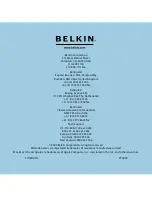 Предварительный просмотр 1 страницы Belkin F1DM102U User Manual