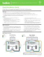 Belkin F1DN102FLP-DP-3 Quick Installation Manual предпросмотр