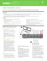 Belkin F1DN102KVM-UN-3 Quick Installation Manual preview