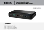 Belkin F1DN102KVM-UN-4 User Manual предпросмотр