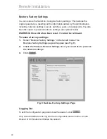 Предварительный просмотр 46 страницы Belkin F1DP1XXG User Manual