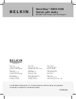 Preview for 6 page of Belkin F1DS102Jea Quick Installation Manual