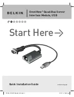 Предварительный просмотр 3 страницы Belkin F1DW101AEAAU Quick Installation Manual