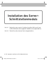 Предварительный просмотр 21 страницы Belkin F1DW101AEAAU Quick Installation Manual