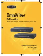 Предварительный просмотр 27 страницы Belkin F1DZ104T - OmniView SE Plus Series KVM Switch Quick Installation Manual