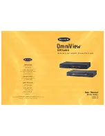 Предварительный просмотр 1 страницы Belkin F1DZ104T - OmniView SE Plus Series KVM Switch User Manual