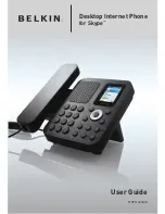 Предварительный просмотр 1 страницы Belkin F1PP010EN-SK - Desktop Internet Phone User Manual