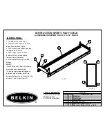 Предварительный просмотр 1 страницы Belkin F4D111-BLK Instruction Sheet