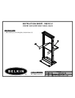 Предварительный просмотр 1 страницы Belkin F4D153-1 Instruction Sheet