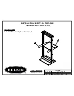 Preview for 1 page of Belkin F4D153-BLK Instruction Sheet