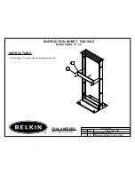 Preview for 1 page of Belkin F4D162-2 Instruction Sheet