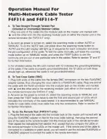 Belkin F4F314 Operation Manual preview