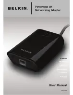 Предварительный просмотр 1 страницы Belkin F5D4074 - Powerline AV Starter User Manual