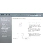 Предварительный просмотр 13 страницы Belkin F5D4075 - Powerline AV+ Starter User Manual