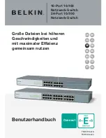 Предварительный просмотр 41 страницы Belkin F5D5131-16 - 10/100 Switch User Manual