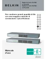 Предварительный просмотр 101 страницы Belkin F5D5131-16 - 10/100 Switch User Manual