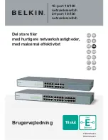 Предварительный просмотр 181 страницы Belkin F5D5131-16 - 10/100 Switch User Manual